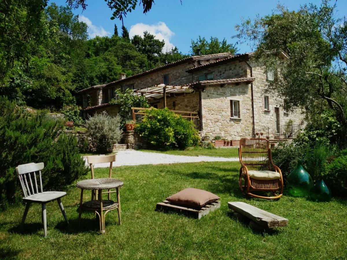 グッビオ Agriturismo Montesalceヴィラ エクステリア 写真